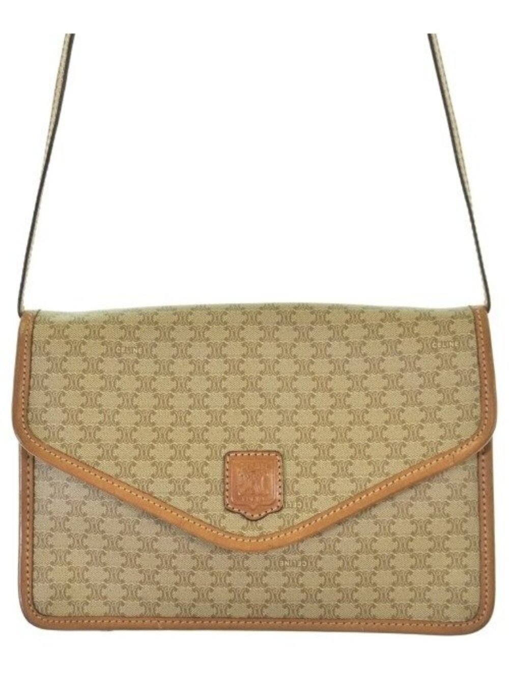 Celine Macadam Pattern Shoulder Bag